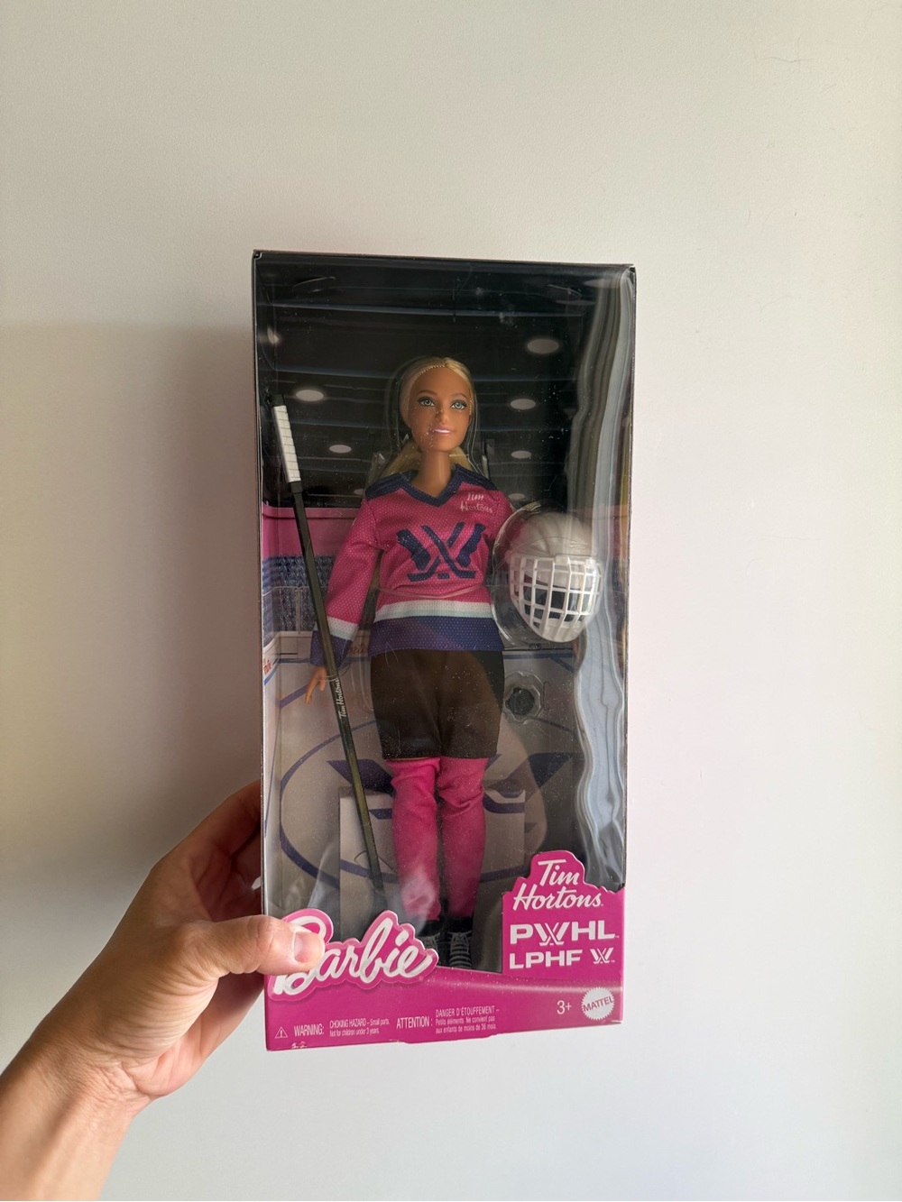 PWHL Barbie Doll